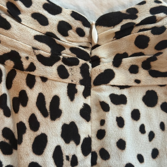 Fifteen Twenty - Cheetah Print Crossover Crepe Halter Top - Picture 7 of 7